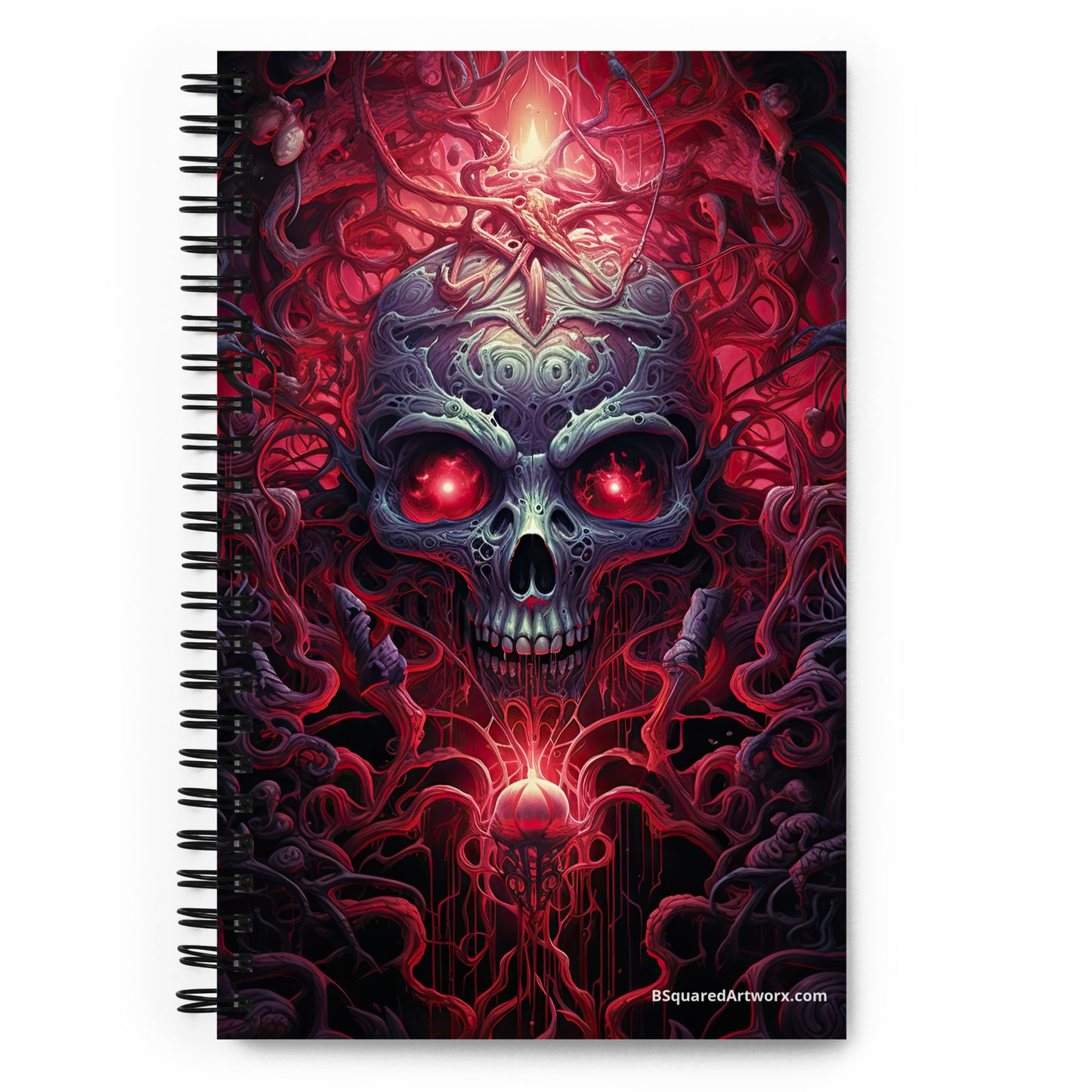 Spiral notebook - Skull 3