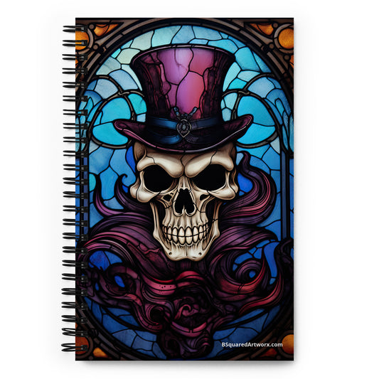 Spiral notebook - Skull 8