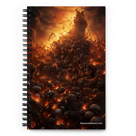 Spiral notebook - Skeleton Epic Battle 3