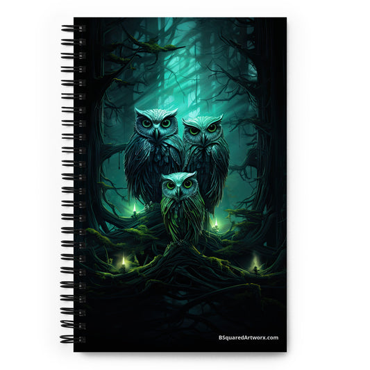 Spiral notebook - Owl 1