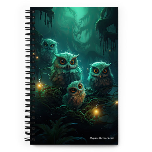 Spiral notebook - Owl 2