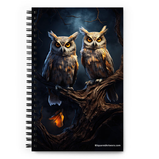 Spiral notebook - Owl 3