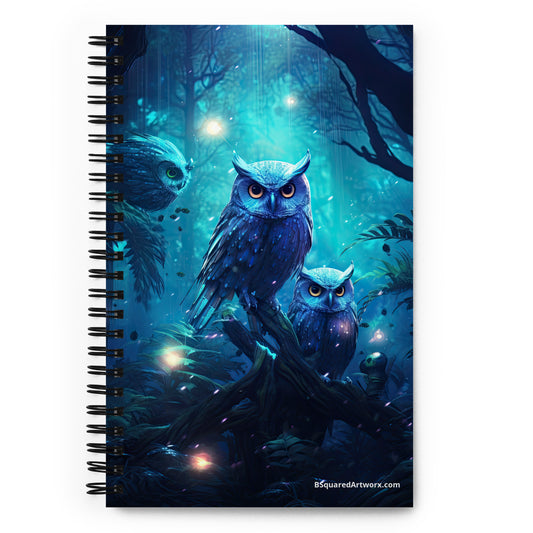 Spiral notebook - Owl 6