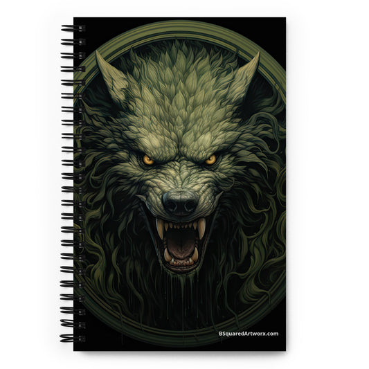 Spiral notebook - Wolf 1