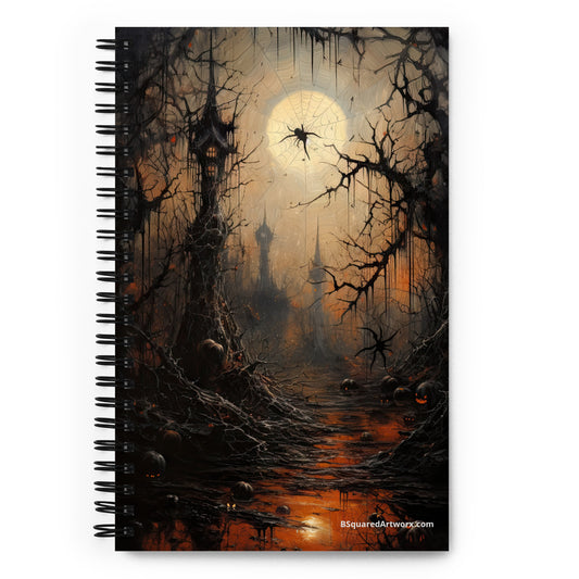 Spiral notebook - Haunted Graveyard 2