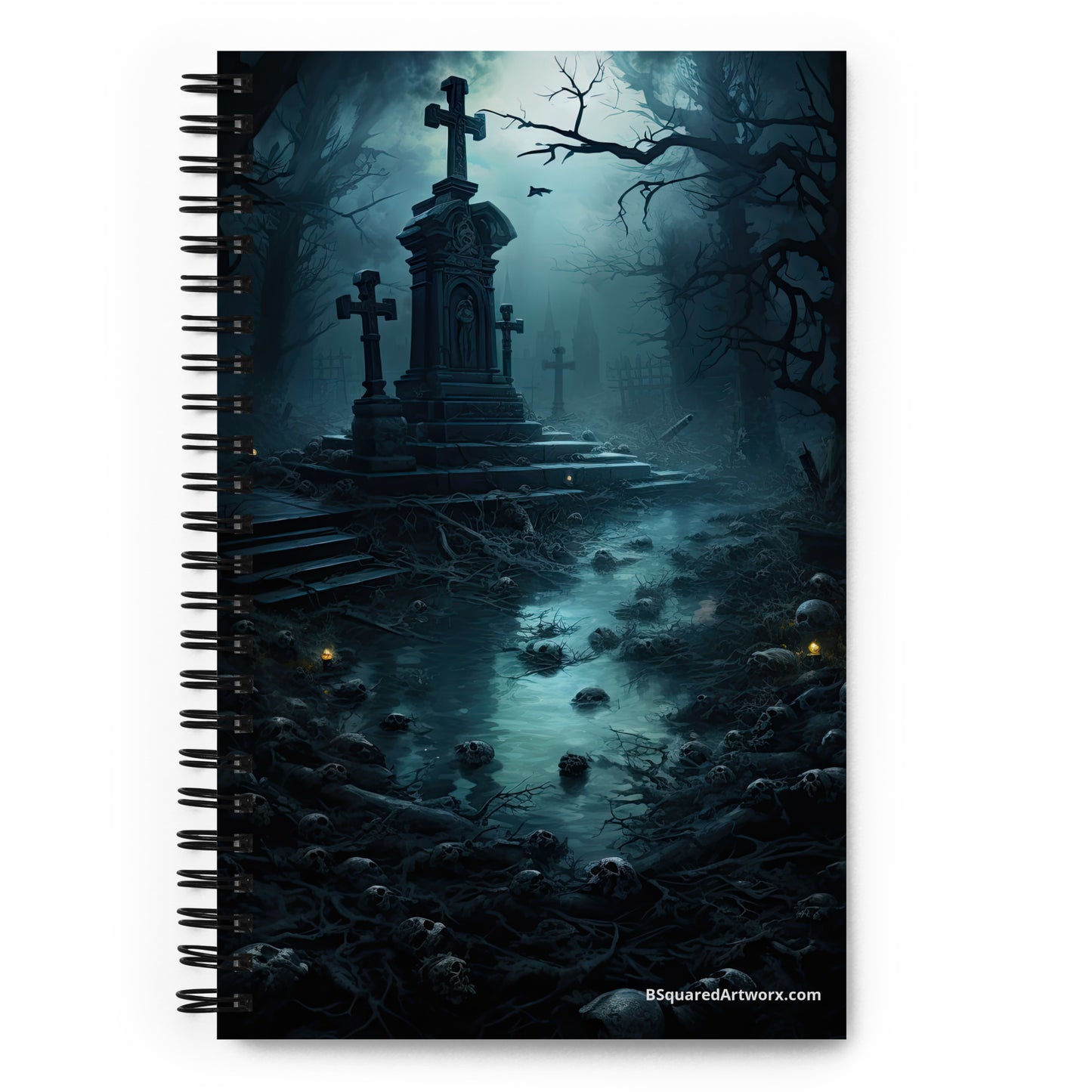 Spiral notebook - Haunted Graveyard 3