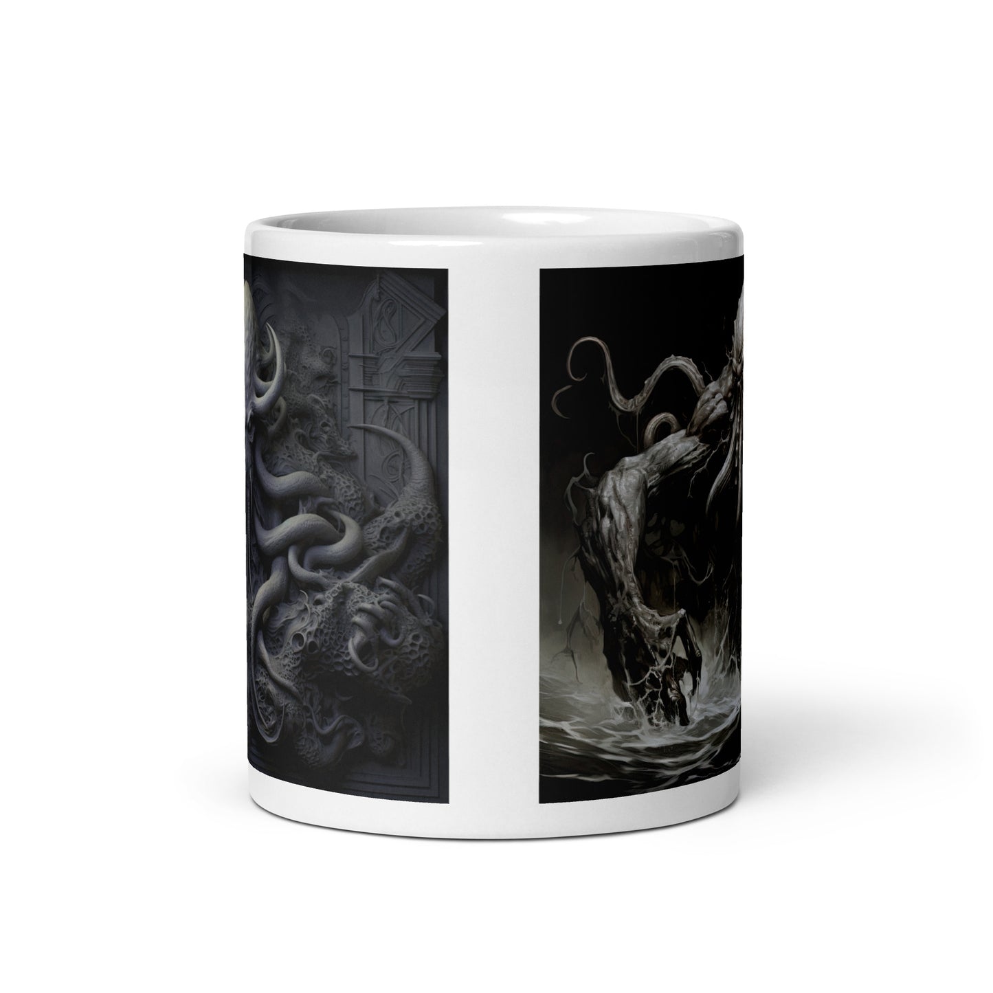 White glossy mug - Cthulhu Inspired 2