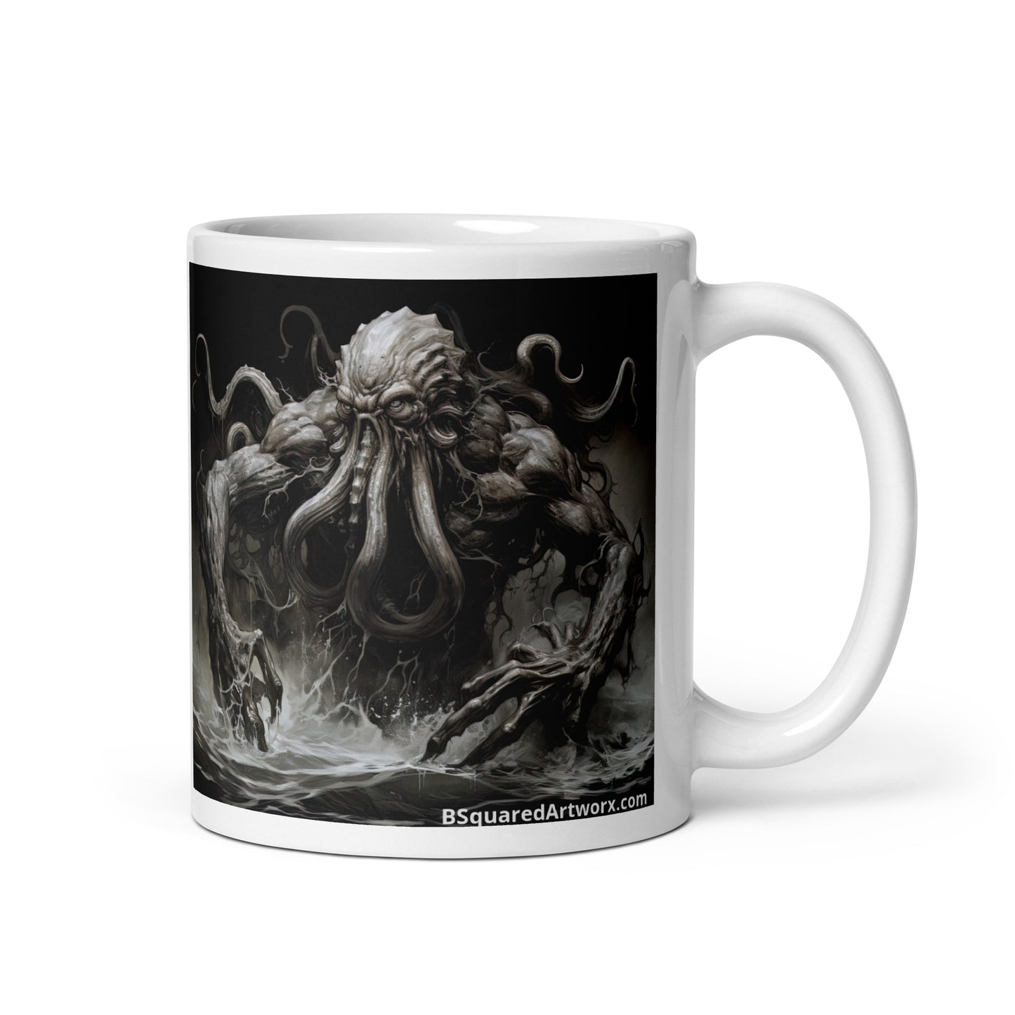 White glossy mug - Cthulhu Inspired 2
