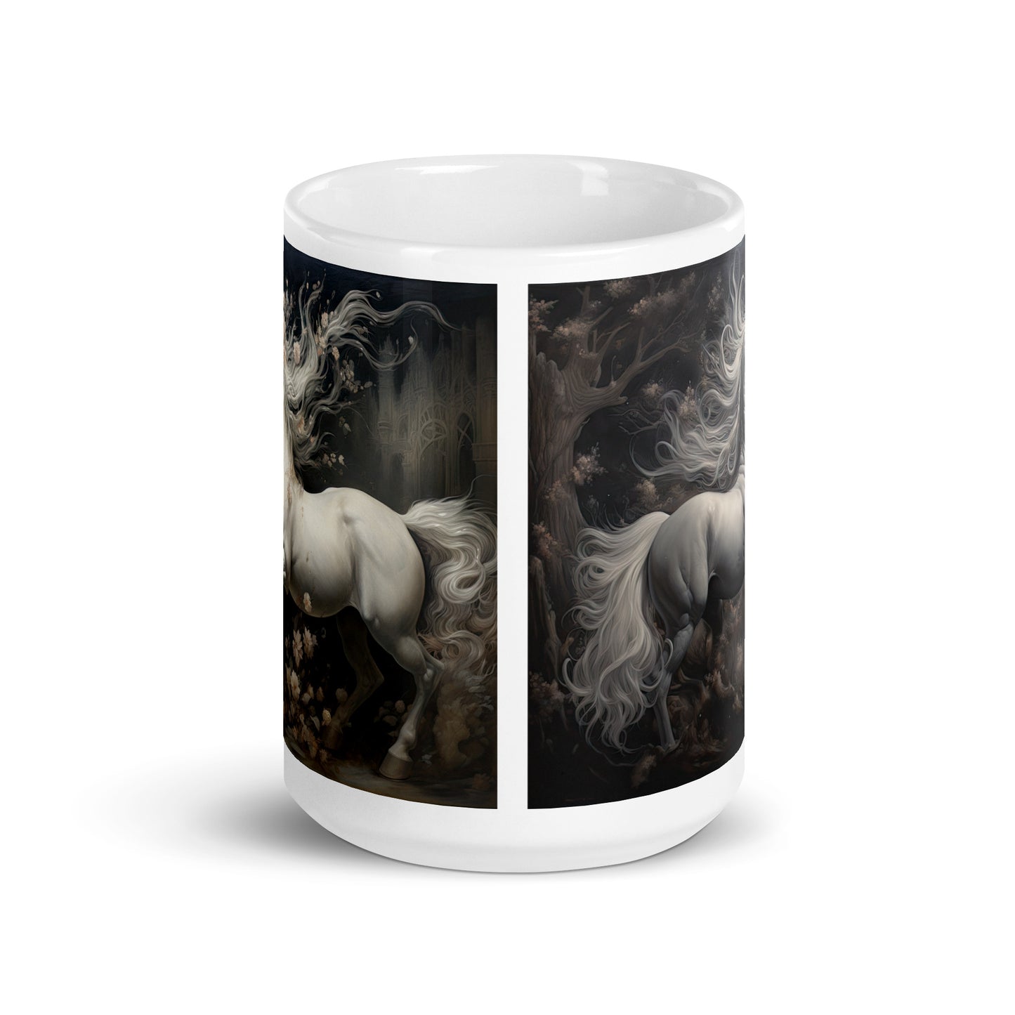 White glossy mug - Unicorn 1