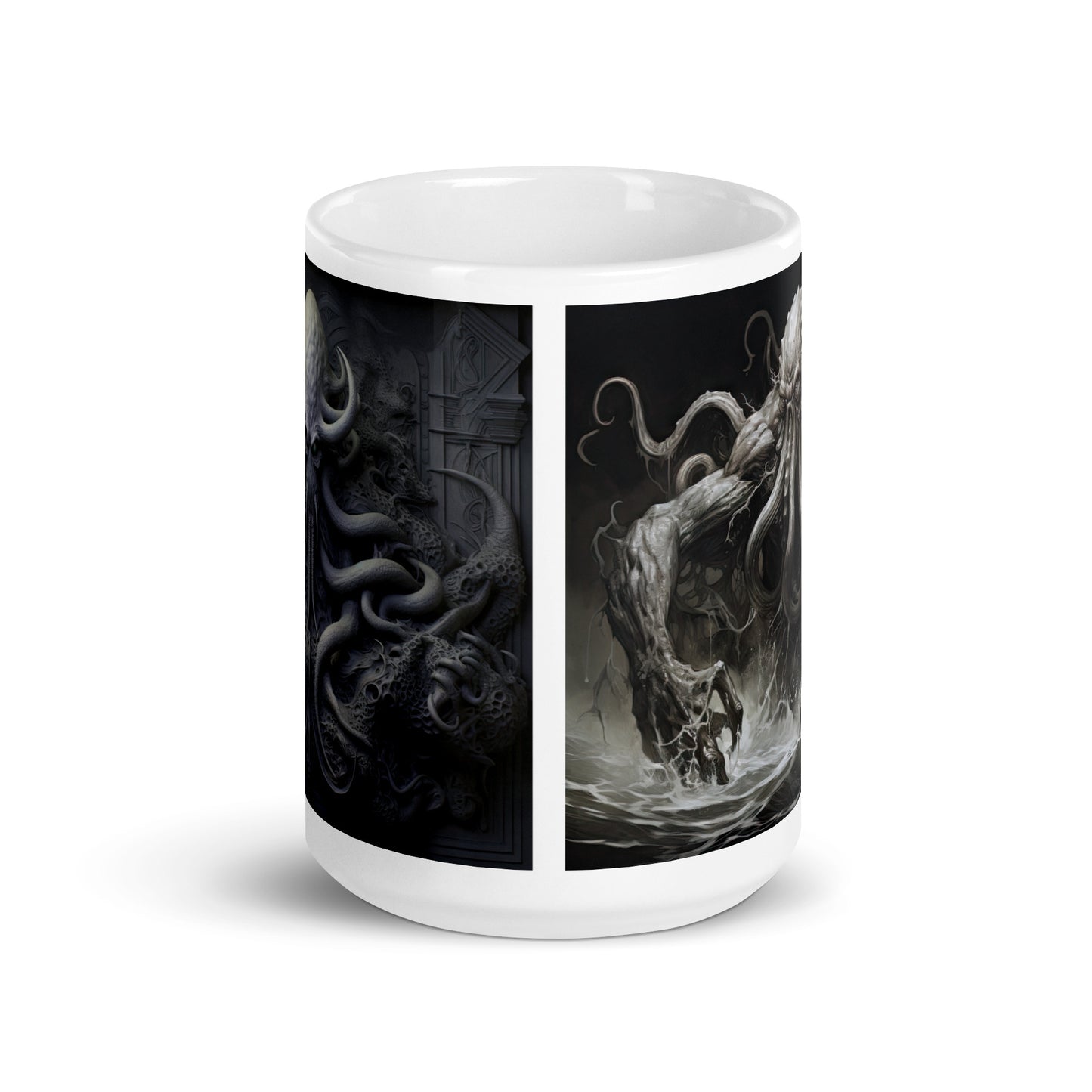 White glossy mug - Cthulhu Inspired 2