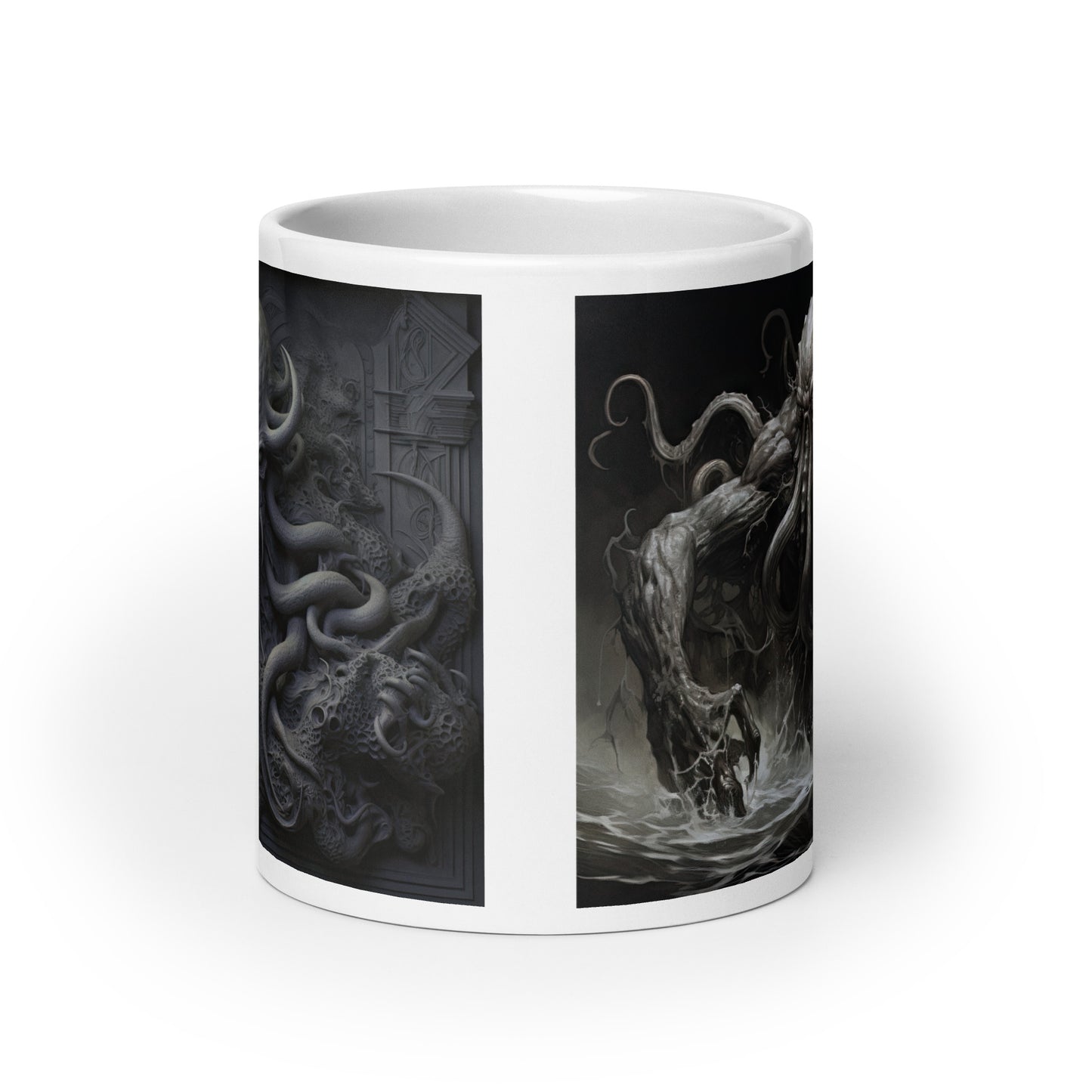 White glossy mug - Cthulhu Inspired 2