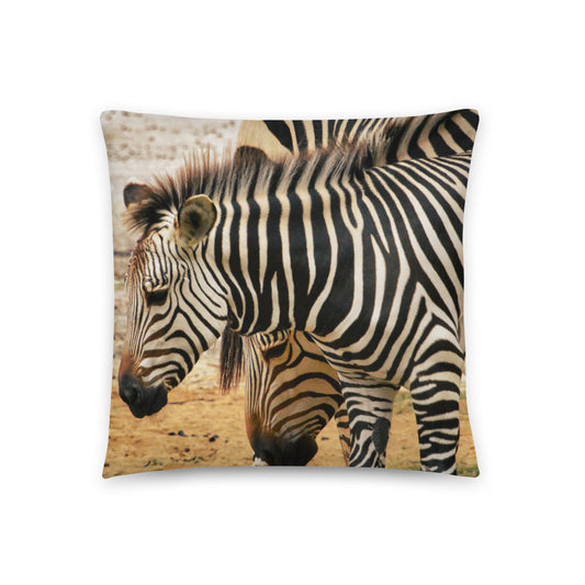 Accent Pillow - Zebra