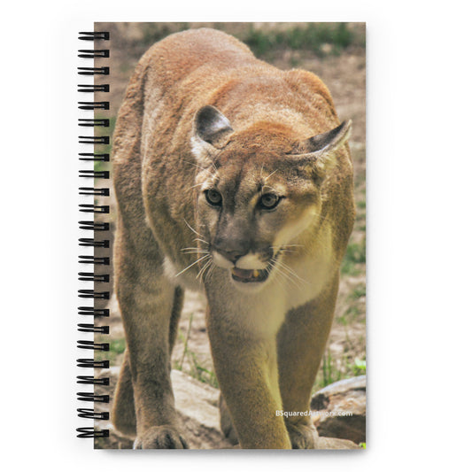 Spiral notebook - Cougar
