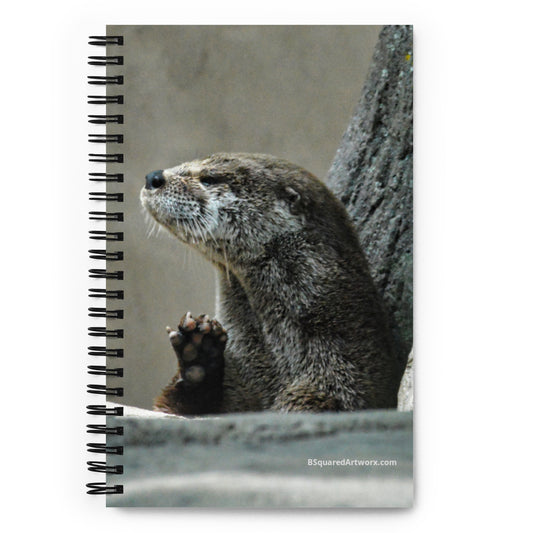 Spiral notebook - Cute Otter