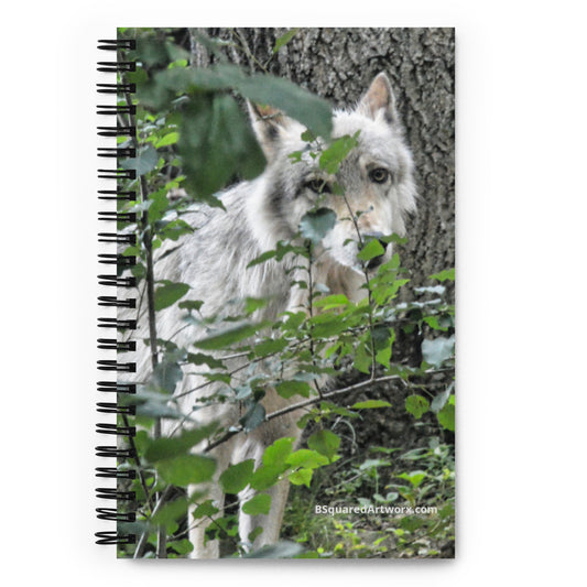 Spiral notebook - Gray Wolf