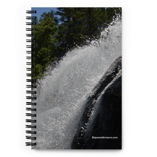 Spiral notebook - Waterfall