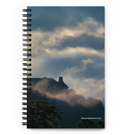 Spiral notebook - Misty Morning Architecture