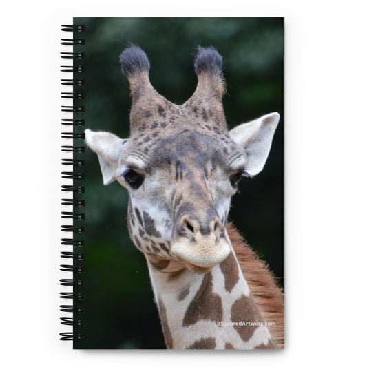 Spiral notebook - Giraffe