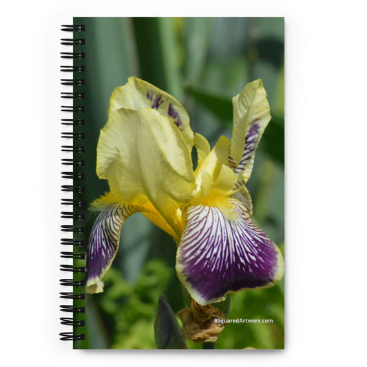 Spiral notebook - Iris Flower 1