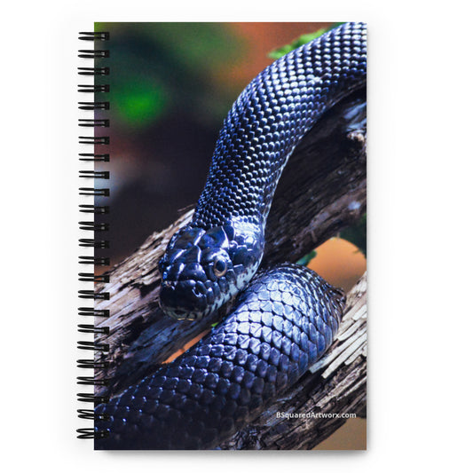 Spiral notebook - Black Snake