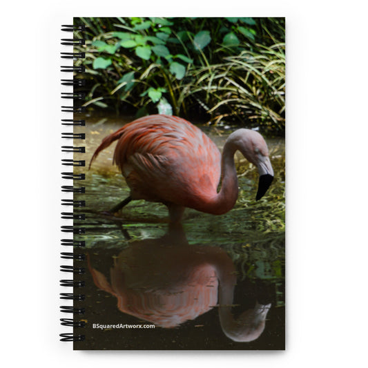 Spiral notebook - Flamingo 1