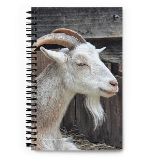Spiral notebook - Goat