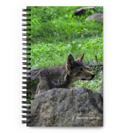 Spiral notebook - Red Wolf 1