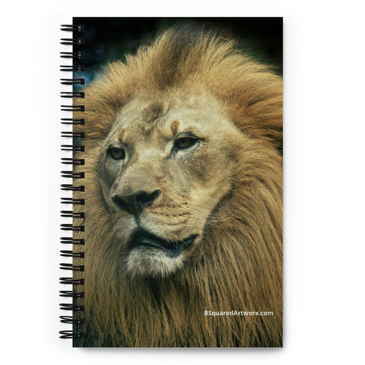 Spiral notebook - Lion 4