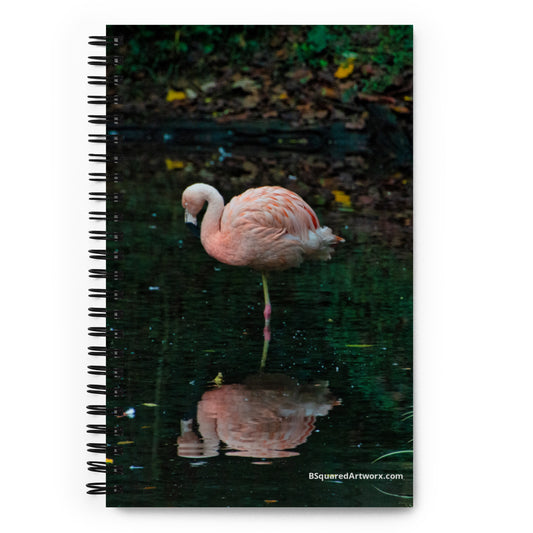 Spiral notebook - Flamingo 4