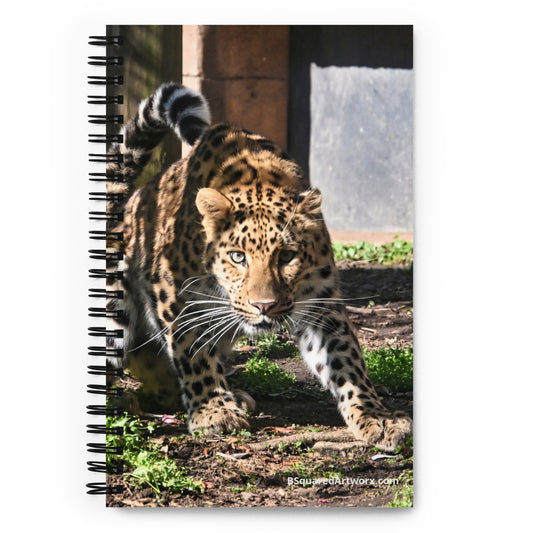 Spiral notebook - Crouching Leopard 1